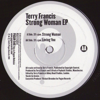 Terry Francis : Strong Woman EP (12", EP)