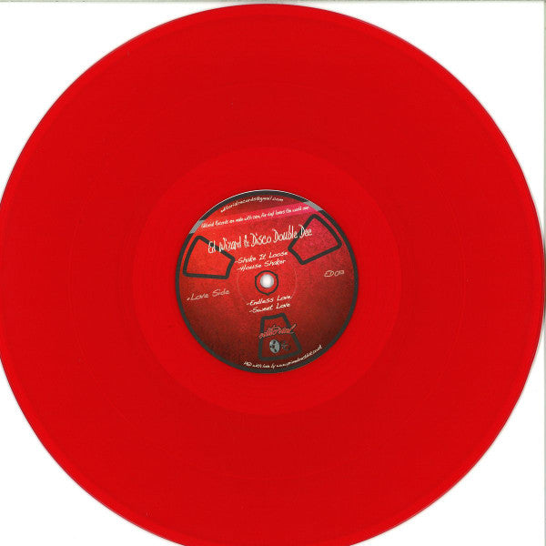 Ed Wizard & Disco Double Dee : Love & Shake EP (12", EP, Red)