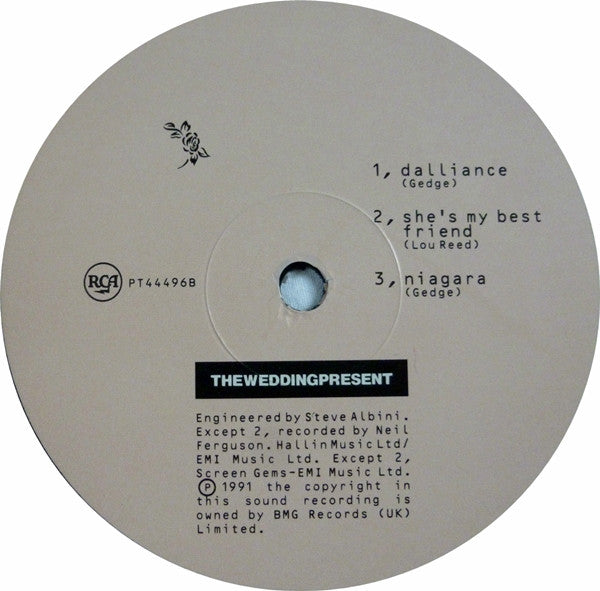 The Wedding Present : Dalliance (12", Single)
