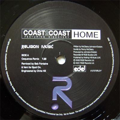 Coast2Coast* Featuring Discovery (4) : Home (12", Promo)