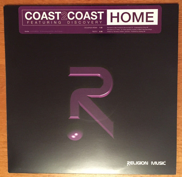 Coast2Coast* Featuring Discovery (4) : Home (12", Promo)