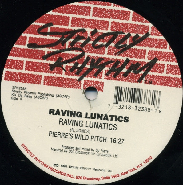 Raving Lunatics : Raving Lunatics (12")