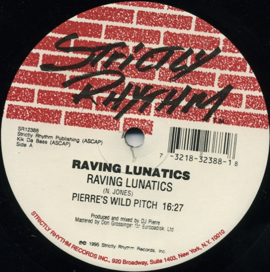 Raving Lunatics : Raving Lunatics (12")