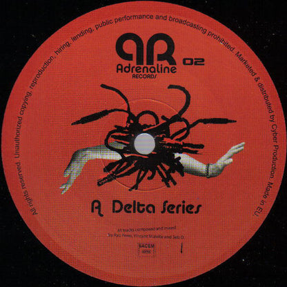 Ryo Peres, Vincent Malville & Seb D : Delta Series E.P. (12")