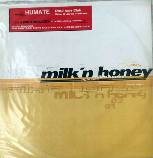 Humate : Love Stimulation (The Stimulating Remixes) (12")