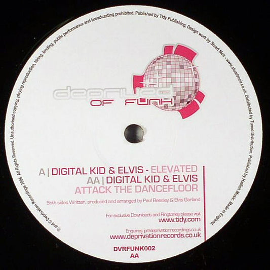 Digital Kid & Elvis Garland : Digital Kid & Elvis EP (12", EP)
