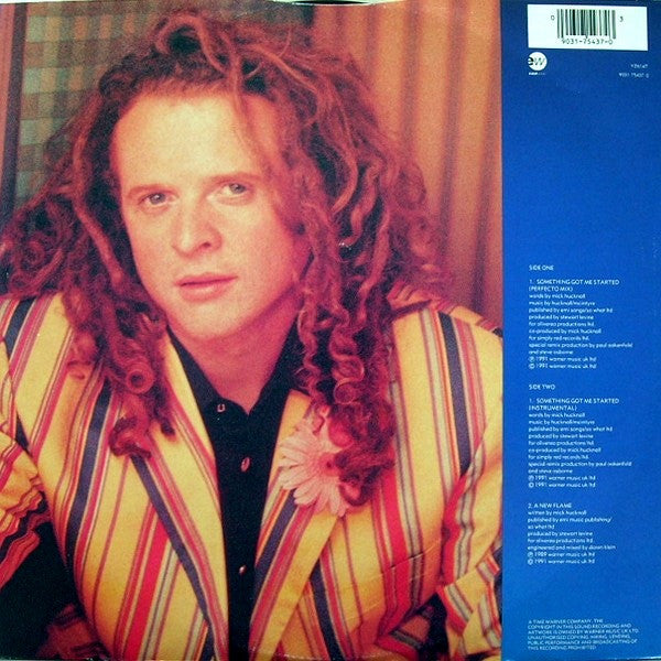 Simply Red : Something Got Me Started (12", Maxi)