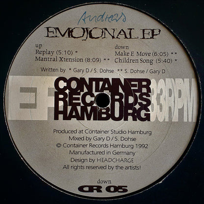 Emojonal : Emojonal EP (12", EP)