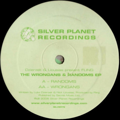 Dzierzek* & Liousias* Present Fling : The Wrongans & Randoms EP (12", EP)