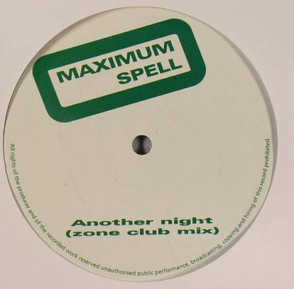 Maximum Spell : Another Night (12")