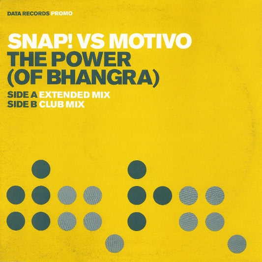 Snap! Vs Motivo : The Power (Of Bhangra) (12", Promo)