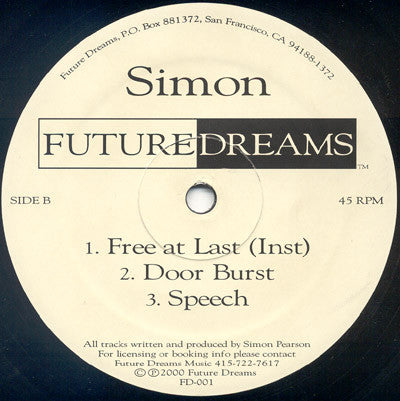 Simon : Free At Last (12")
