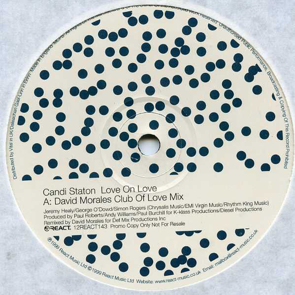 Candi Staton : Love On Love (2x12", Promo)