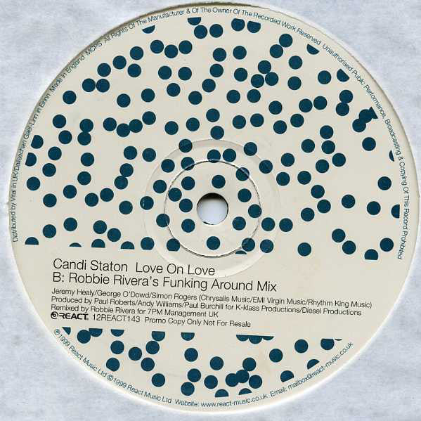 Candi Staton : Love On Love (2x12", Promo)