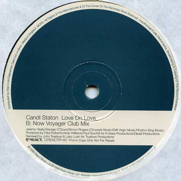 Candi Staton : Love On Love (2x12", Promo)