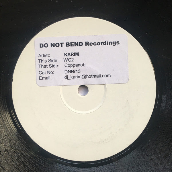 Karim : WC2 / Coppanob (12", W/Lbl)