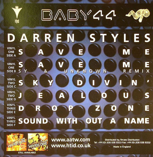 Darren Styles : Darren Styles EP (3x12", EP)