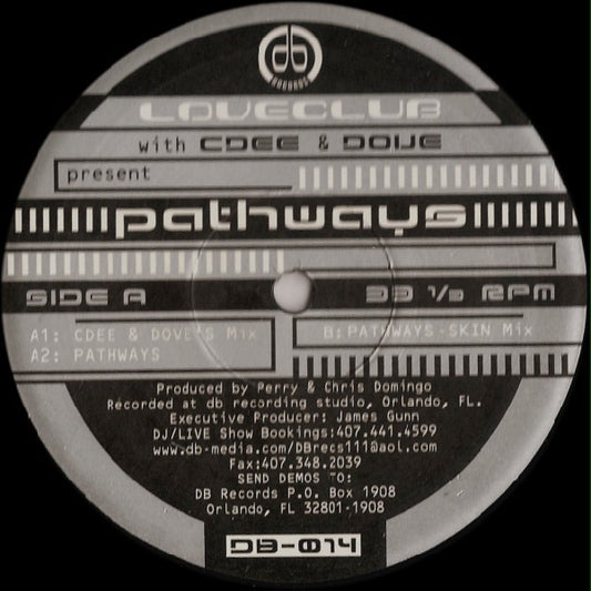 Loveclub With Cdee & Dove : Pathways (12")