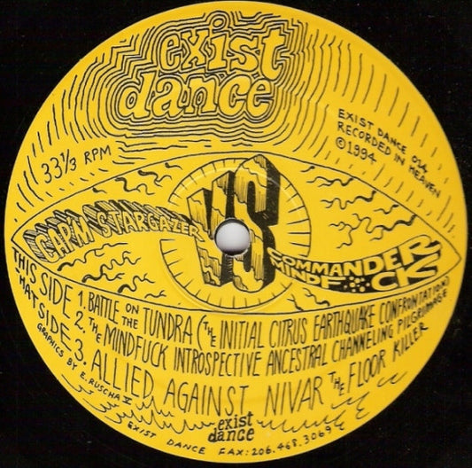 Cap'm Stargazer Vs Commander Mindfuck : Untitled (12")