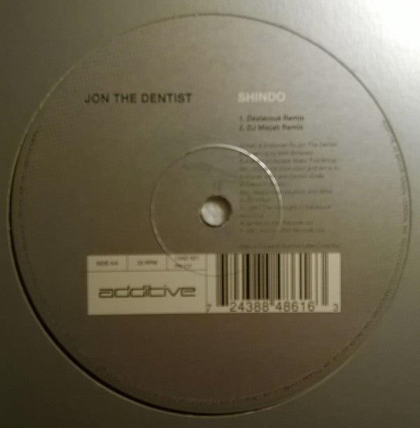 Jon The Dentist : Shindo (12")