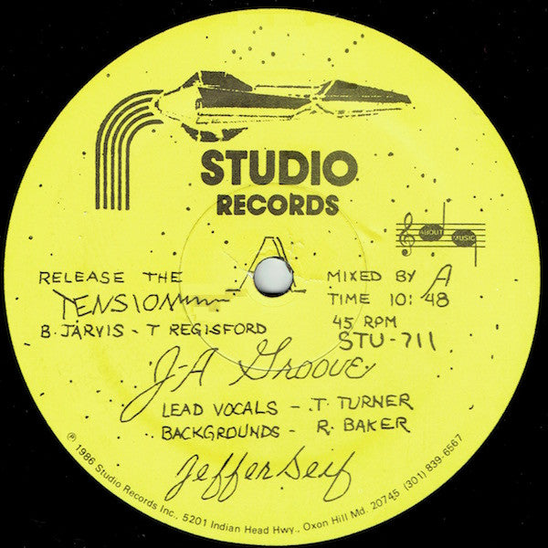 J-A Groove* : Release The Tension (12")