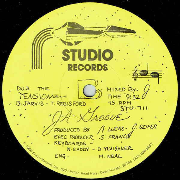 J-A Groove* : Release The Tension (12")