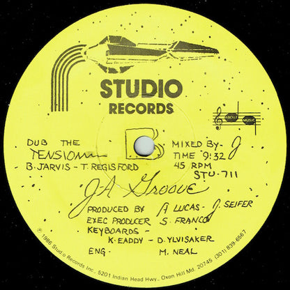 J-A Groove* : Release The Tension (12")