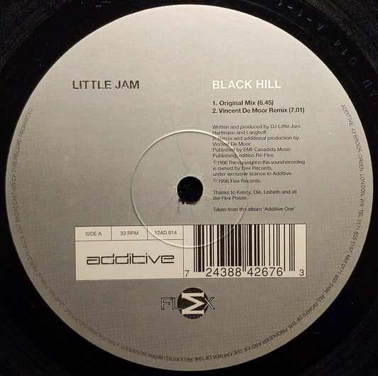 Little Jam : Black Hill (12")