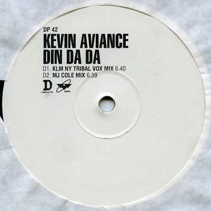 Kevin Aviance : Din Da Da (2x12", Promo)