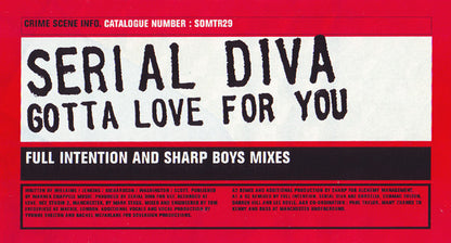 Serial Diva : Gotta Love For You (12")