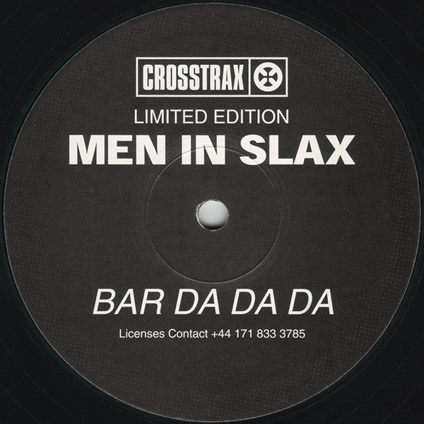 Men In Slax : Bar Da Da Da (10", Ltd)