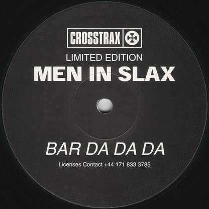 Men In Slax : Bar Da Da Da (10", Ltd)