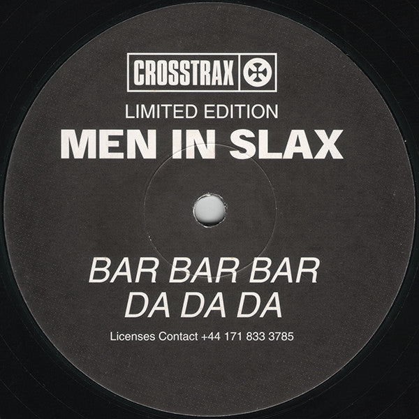 Men In Slax : Bar Da Da Da (10", Ltd)