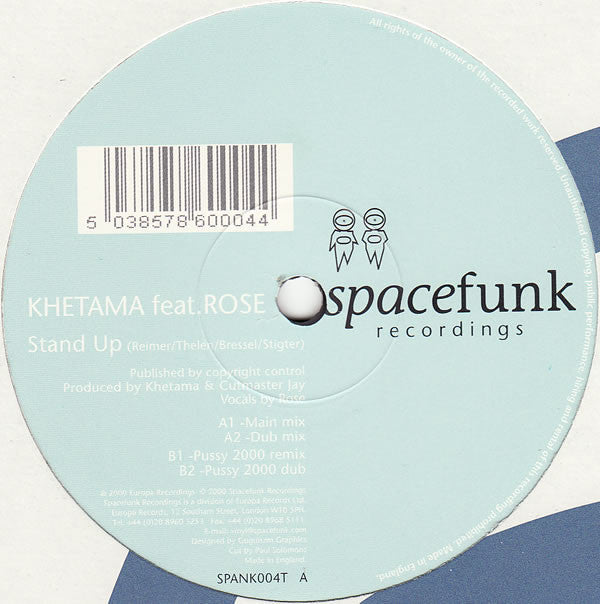 Khetama* Feat. Rose : Stand Up (12")