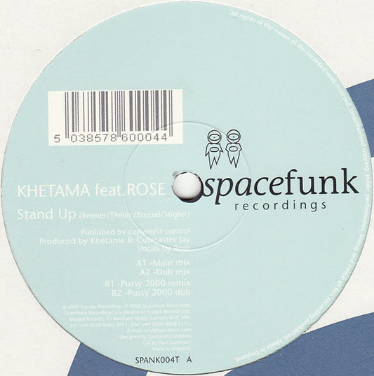 Khetama* Feat. Rose : Stand Up (12")