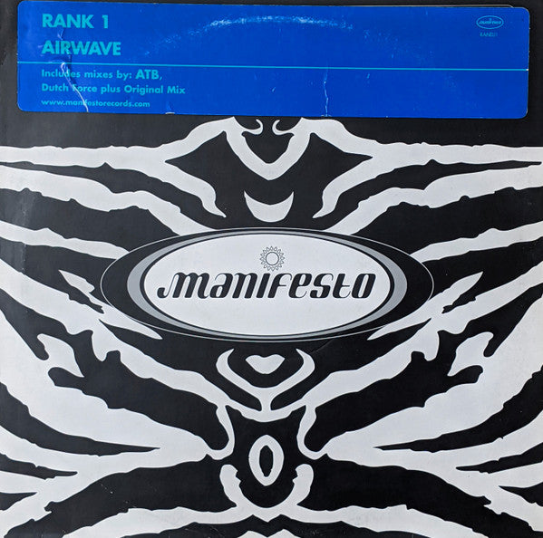 Rank 1 : Airwave (12", Promo)