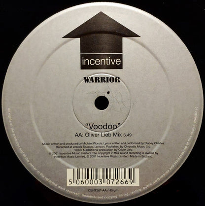 Warrior : Voodoo (12", Single)