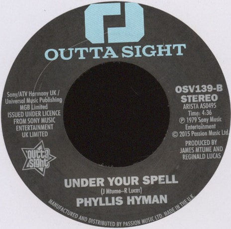 Phyllis Hyman : You Know How To Love Me (7", Single, RE)