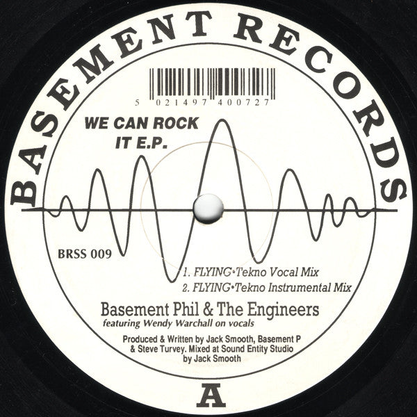 Basement Phil & The Engineers : We Can Rock It E.P. (12", EP)