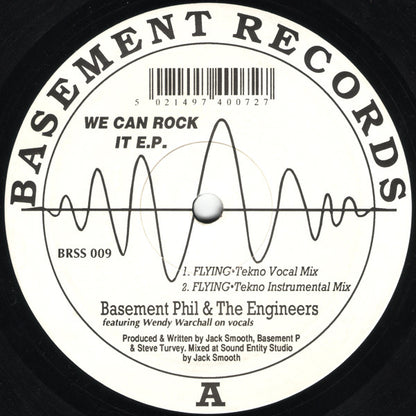 Basement Phil & The Engineers : We Can Rock It E.P. (12", EP)
