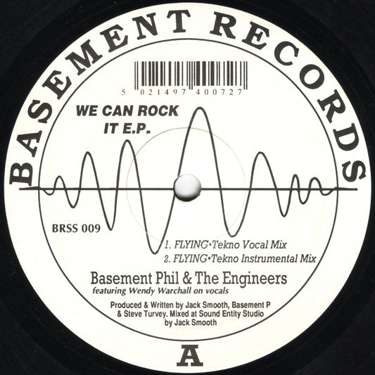 Basement Phil & The Engineers : We Can Rock It E.P. (12", EP)