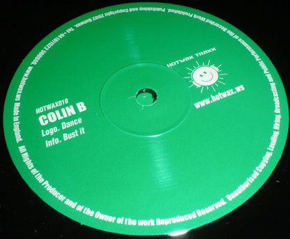 Colin B : Dance / Bust It (12")