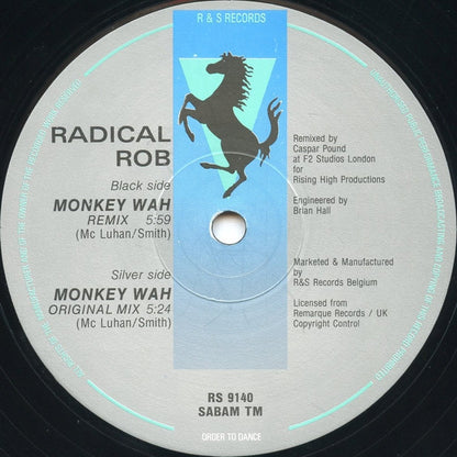 Radical Rob : Monkey Wah (Remix) (12")