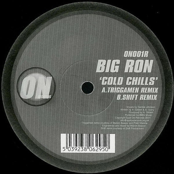 Big Ron : Cold Chills (12")