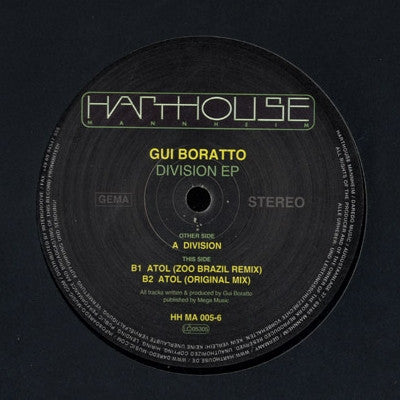 Gui Boratto : Division EP (12", EP)