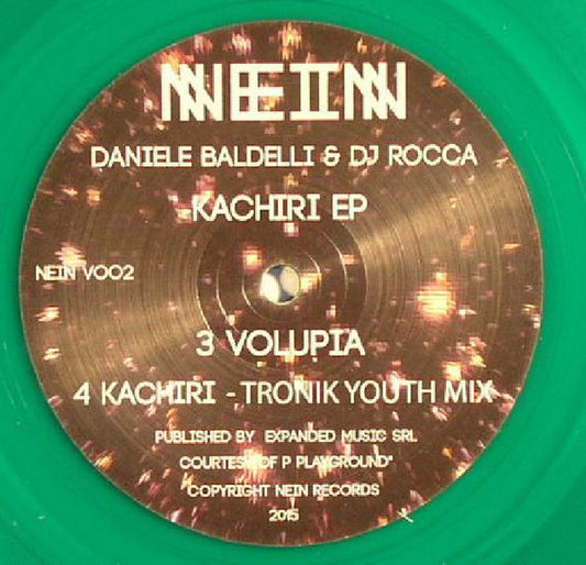 Daniele Baldelli & DJ Rocca : Kachiri EP (12", EP, Cle)