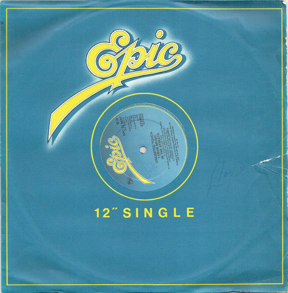 Unlimited Touch : I Hear Music In The Streets (12", Single)