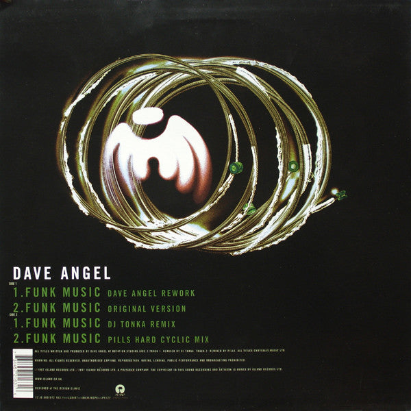 Dave Angel : Funk Music (12")