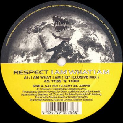 Respect : I Am What I Am (12")