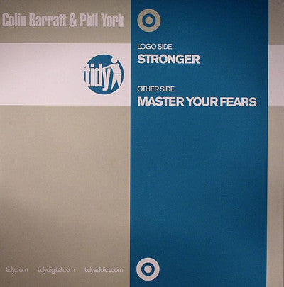 Colin Barratt & Phil York : Stronger / Master Your Fears (12")
